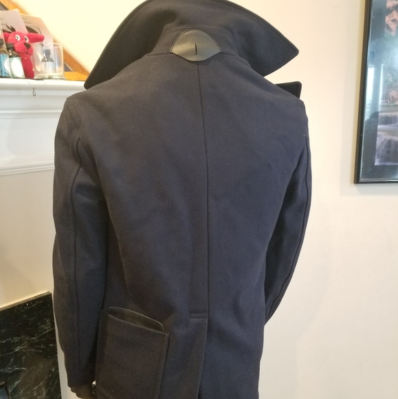 Coach Wool Mariners Pea Coat - Picture 9 of 16